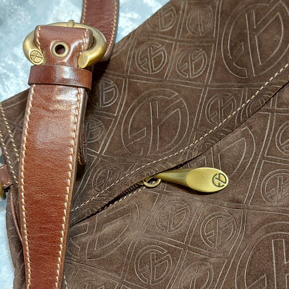 Leather Shoulder Bag by Francesco Biasia of Italy Brand New - Picture 15 of 16